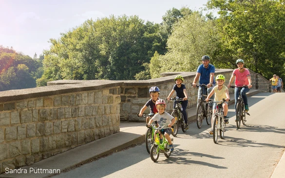 Familienradtour Kanzelbrücke Möhnesee