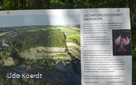 Beschilderung Naturschutzgebiet Oberhagen