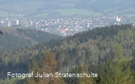 Blick auf Neustadt von Arnsberg